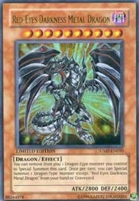 Red-Eyes Darkness Metal Dragon - Shonen Jump Magazine Promos - YuGiOh card