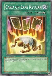 Card of Safe Return - Structure Deck: Zombie World - YuGiOh card