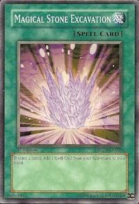 Magical Stone Excavation - Structure Deck: Zombie World - YuGiOh card