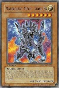 Malevolent Mech - Goku En - Structure Deck: Zombie World - YuGiOh card