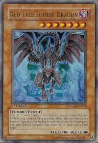 Red-Eyes Zombie Dragon - Structure Deck: Zombie World - YuGiOh card