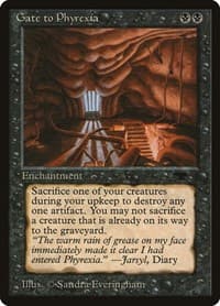 Gate to Phyrexia - Antiquities - Magic: The Gathering card