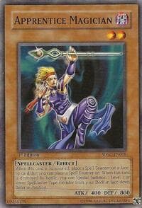 Apprentice Magician - Structure Deck: Spellcaster's Command - YuGiOh card