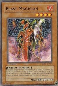 Blast Magician - Structure Deck: Spellcaster's Command - YuGiOh card
