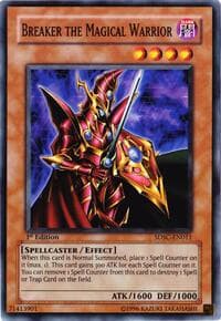 Breaker the Magical Warrior - Structure Deck: Spellcaster's Command - YuGiOh card