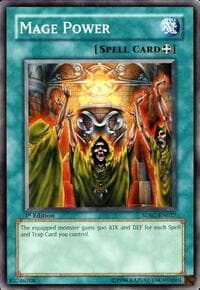 Mage Power - Structure Deck: Spellcaster's Command - YuGiOh card