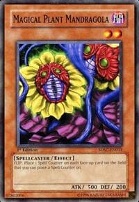 Magical Plant Mandragola - Structure Deck: Spellcaster's Command - YuGiOh card