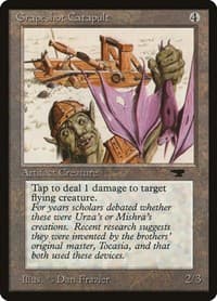 Grapeshot Catapult - Antiquities - Magic: The Gathering card