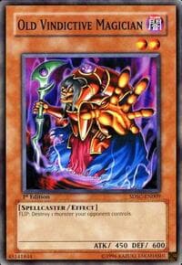 Old Vindictive Magician - Structure Deck: Spellcaster's Command - YuGiOh card