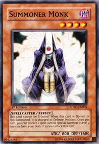 Summoner Monk - Structure Deck: Spellcaster's Command - YuGiOh card