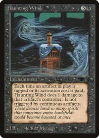Haunting Wind - Antiquities - Magic: The Gathering card