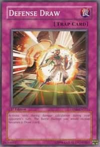 Defense Draw - Duelist Pack 8: Yusei Fudo - YuGiOh card