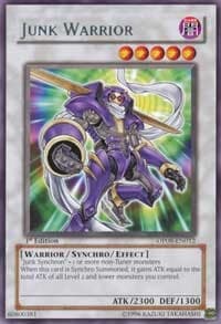 Junk Warrior - Duelist Pack 8: Yusei Fudo - YuGiOh card