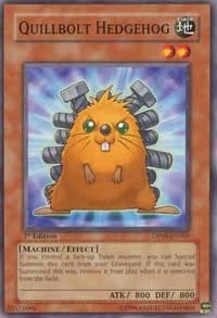 Quillbolt Hedgehog - Duelist Pack 8: Yusei Fudo - YuGiOh card