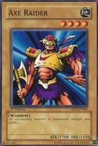 Axe Raider - 5D's 2008 Starter Deck - YuGiOh card