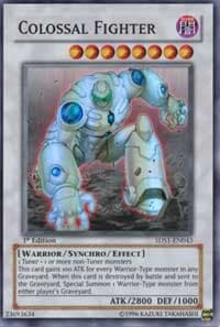 Colossal Fighter (SR) - 5D's 2008 Starter Deck - YuGiOh card