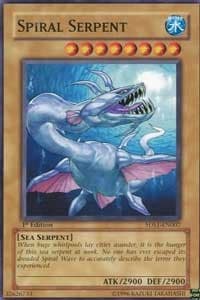 Spiral Serpent - 5D's 2008 Starter Deck - YuGiOh card