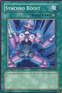 Synchro Boost - 5D's 2008 Starter Deck - YuGiOh card