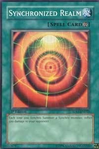 Synchronized Realm - 5D's 2008 Starter Deck - YuGiOh card