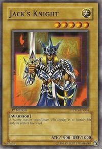 Jack's Knight - Duelist Pack: Yugi - YuGiOh card