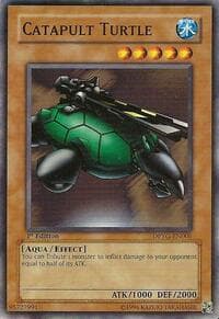 Catapult Turtle - Duelist Pack: Yugi - YuGiOh card