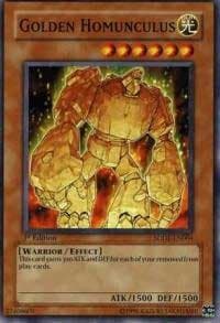Golden Homunculus - Structure Deck: The Dark Emperor - YuGiOh card