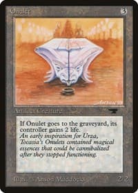 Onulet - Antiquities - Magic: The Gathering card