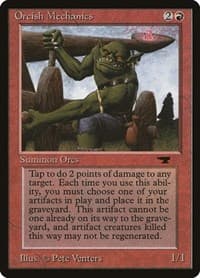 Orcish Mechanics - Antiquities - Magic: The Gathering card