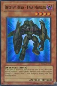 Destiny Hero - Fear Monger - Champion Pack 6 - YuGiOh card