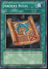 Ancient Rules - Champion Pack 7 - YuGiOh card
