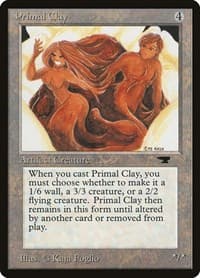 Primal Clay - Antiquities - Magic: The Gathering card