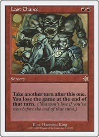 Last Chance - Starter 1999 - Magic: The Gathering card