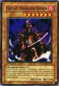 Great Shogun Shien - Champion Pack 8 - YuGiOh card
