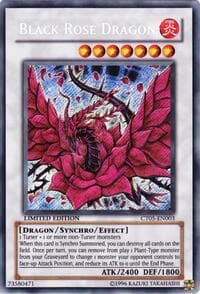 Black Rose Dragon - 2008 Collectors Tin - YuGiOh card