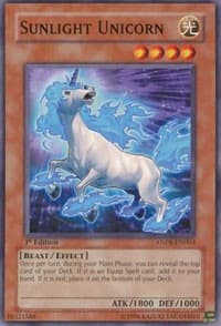 Sunlight Unicorn - Ancient Prophecy - YuGiOh card