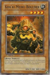 Koa'ki Meiru Boulder - Ancient Prophecy - YuGiOh card
