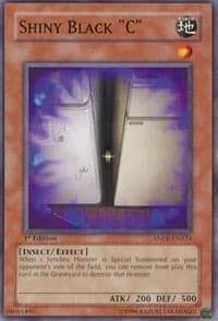Shiny Black "C" - Ancient Prophecy - YuGiOh card