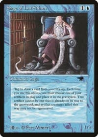 Sage of Lat-Nam - Antiquities - Magic: The Gathering card