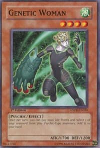 Genetic Woman - Ancient Prophecy - YuGiOh card