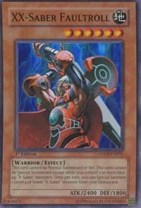 XX-Saber Faultroll - Ancient Prophecy - YuGiOh card
