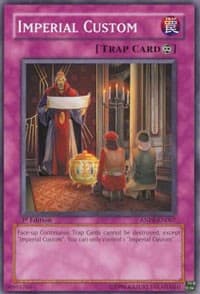 Imperial Custom - Ancient Prophecy - YuGiOh card