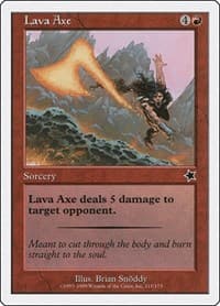 Lava Axe - Starter 1999 - Magic: The Gathering card