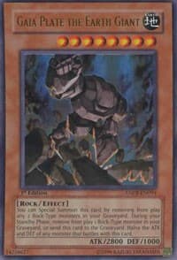 Gaia Plate the Earth Giant - Ancient Prophecy - YuGiOh card