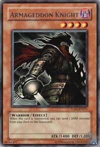 Armageddon Knight - Turbo Pack Booster One Pack - YuGiOh card