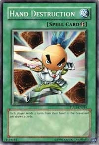 Hand Destruction - Turbo Pack Booster One Pack - YuGiOh card