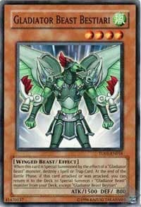 Gladiator Beast Bestiari - Turbo Pack Booster One Pack - YuGiOh card
