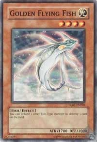 Golden Flying Fish - Turbo Pack Booster One Pack - YuGiOh card