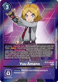 Yuu Amano (Box Topper) - Xros Encounter - Digimon Card Game card
