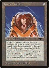 Tawnos's Coffin - Antiquities - Magic: The Gathering card