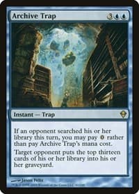 Archive Trap - Zendikar - Magic: The Gathering card